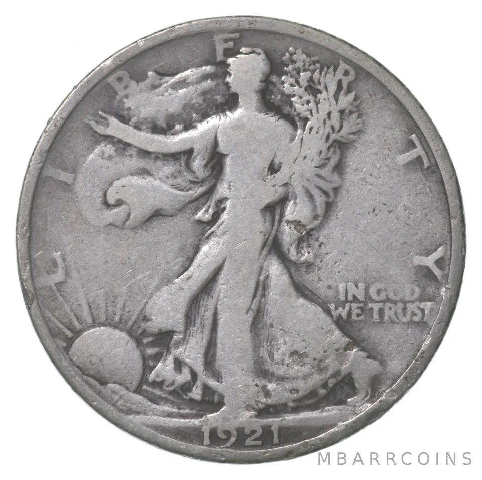 1921 Walking Liberty Half Dollar *8714
