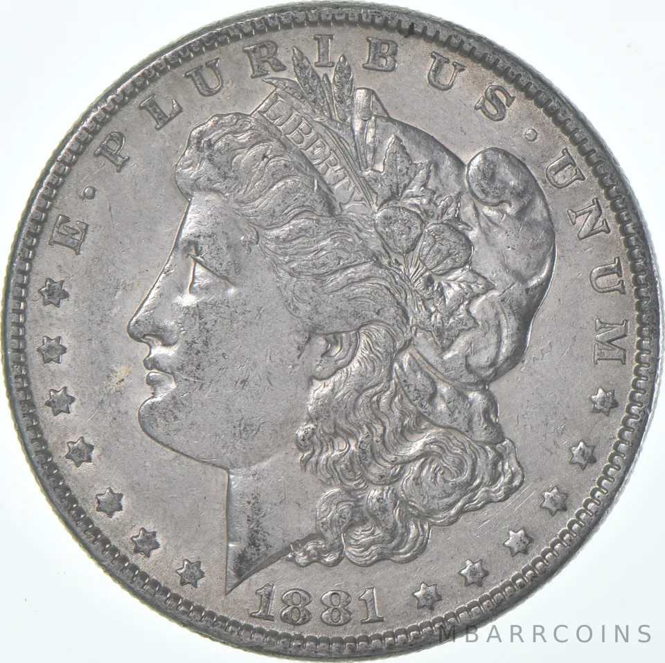 XF 1881 (P) Morgan Silver Dollar (1 coin)