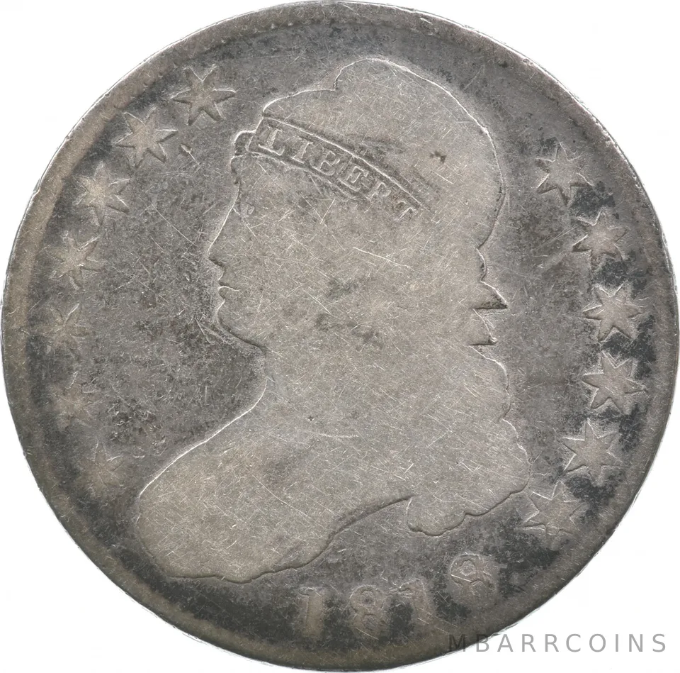 1918 Capped Bust Half Dollar *2866