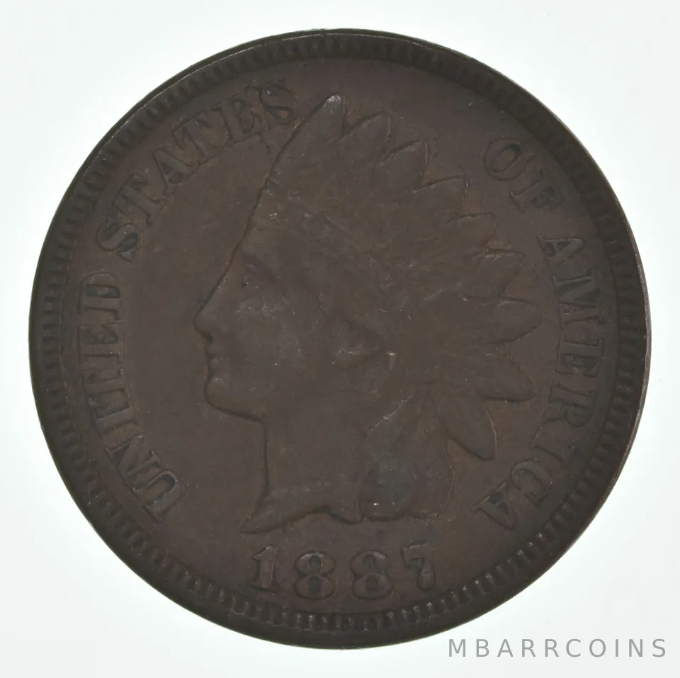 1887 Indian Head Cent *9191