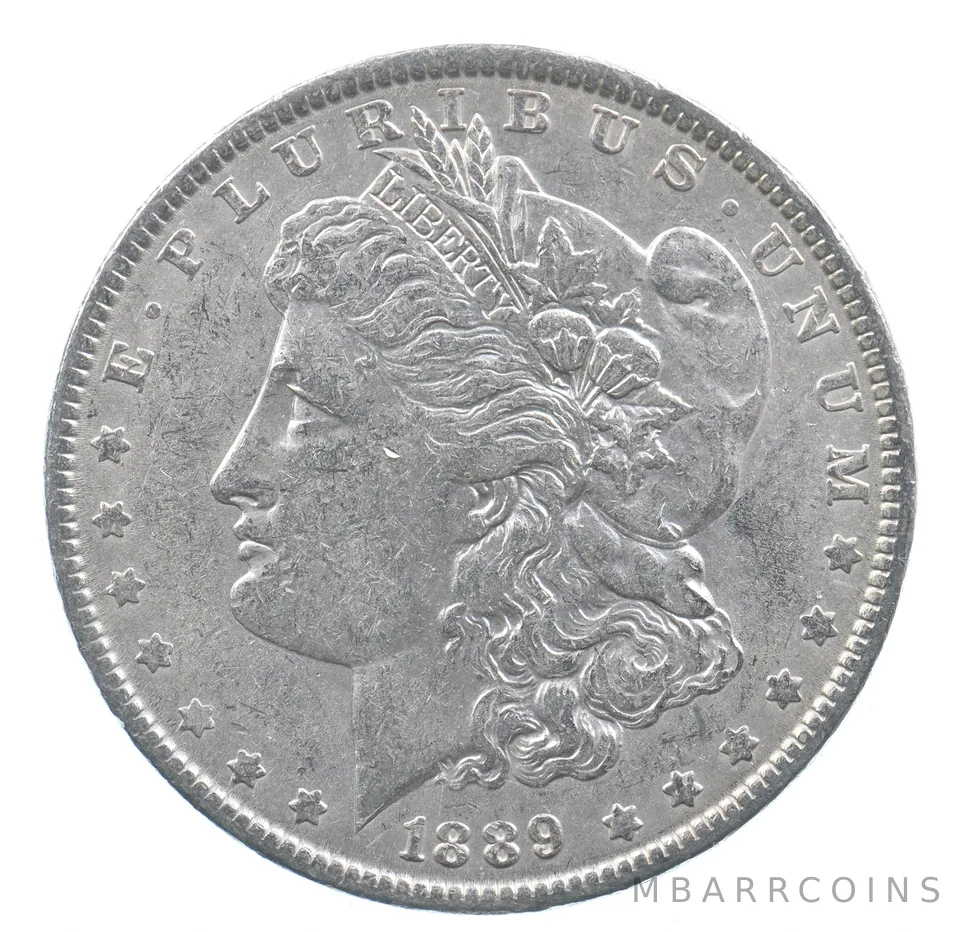 Better 1889 Morgan Silver Dollar - 90% US Coin - Nice Coin *635