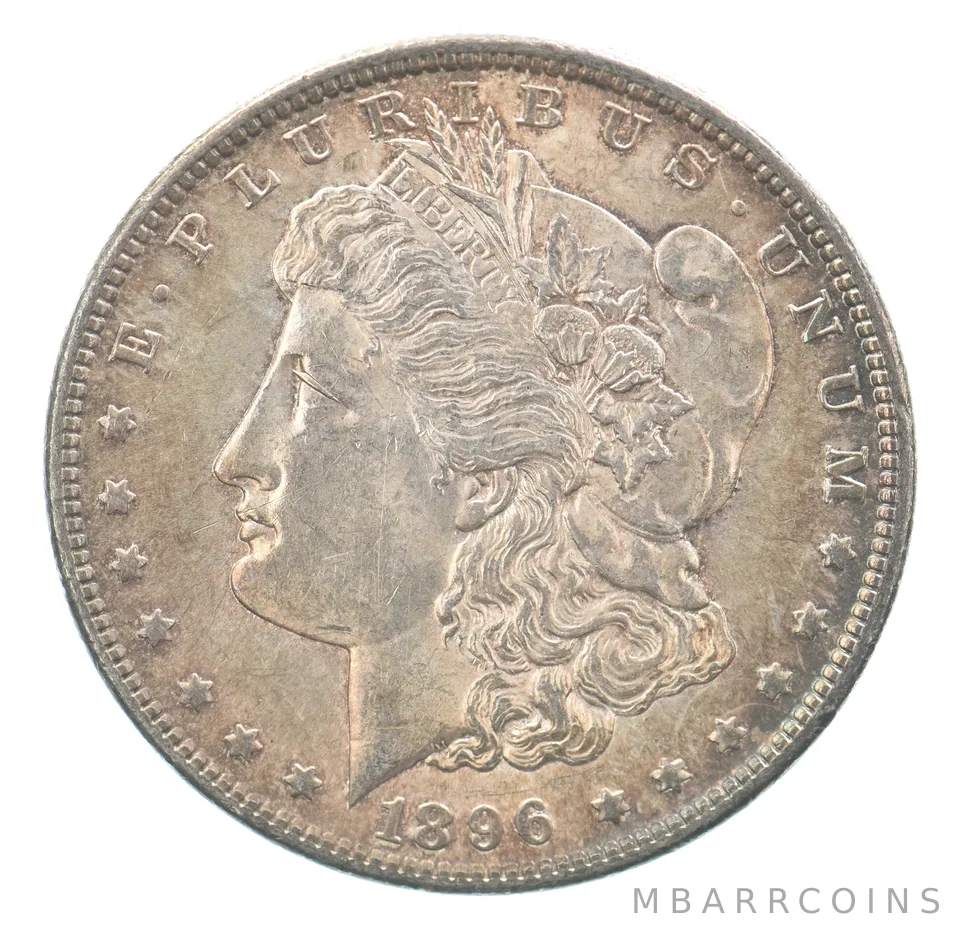 1896 Morgan Silver Dollar Beautiful Tone *7578