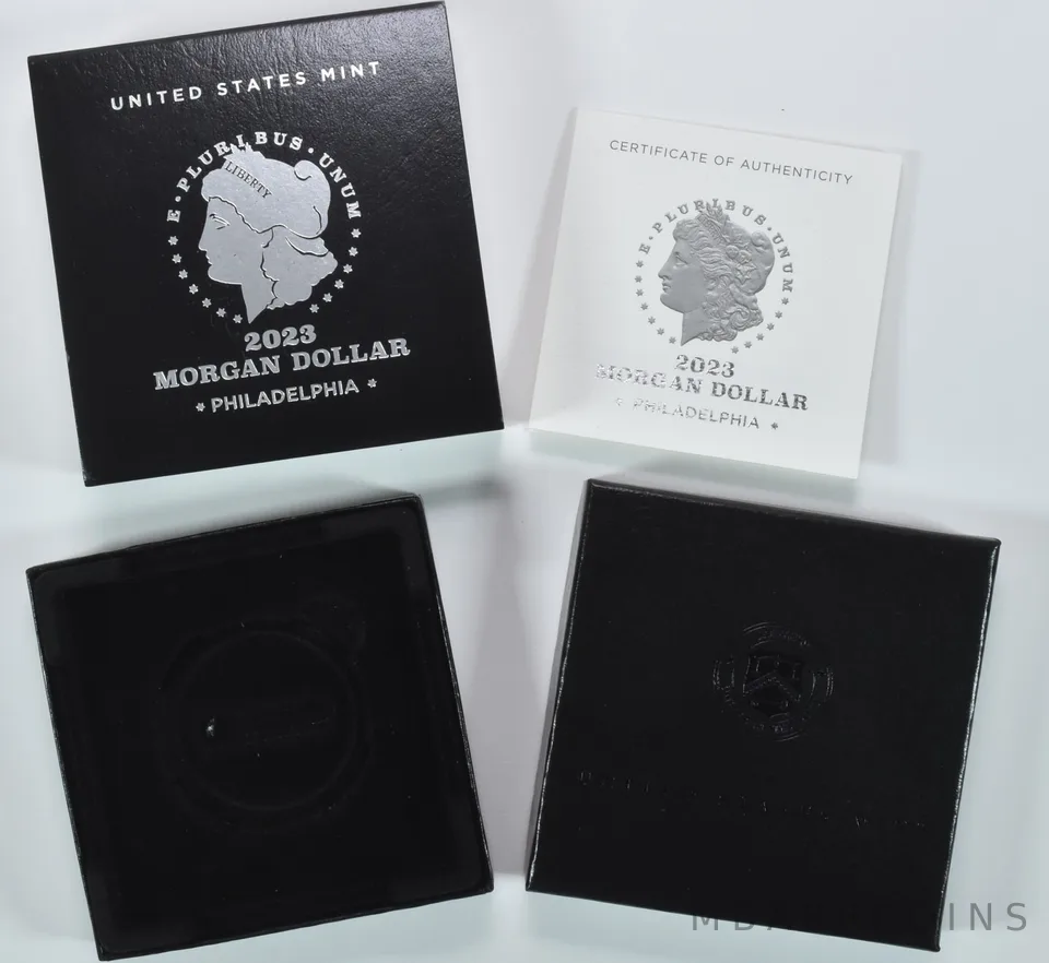 OGP 2023 Morgan Silver Dollar - Philadelphia BOX & COA - NO COIN
