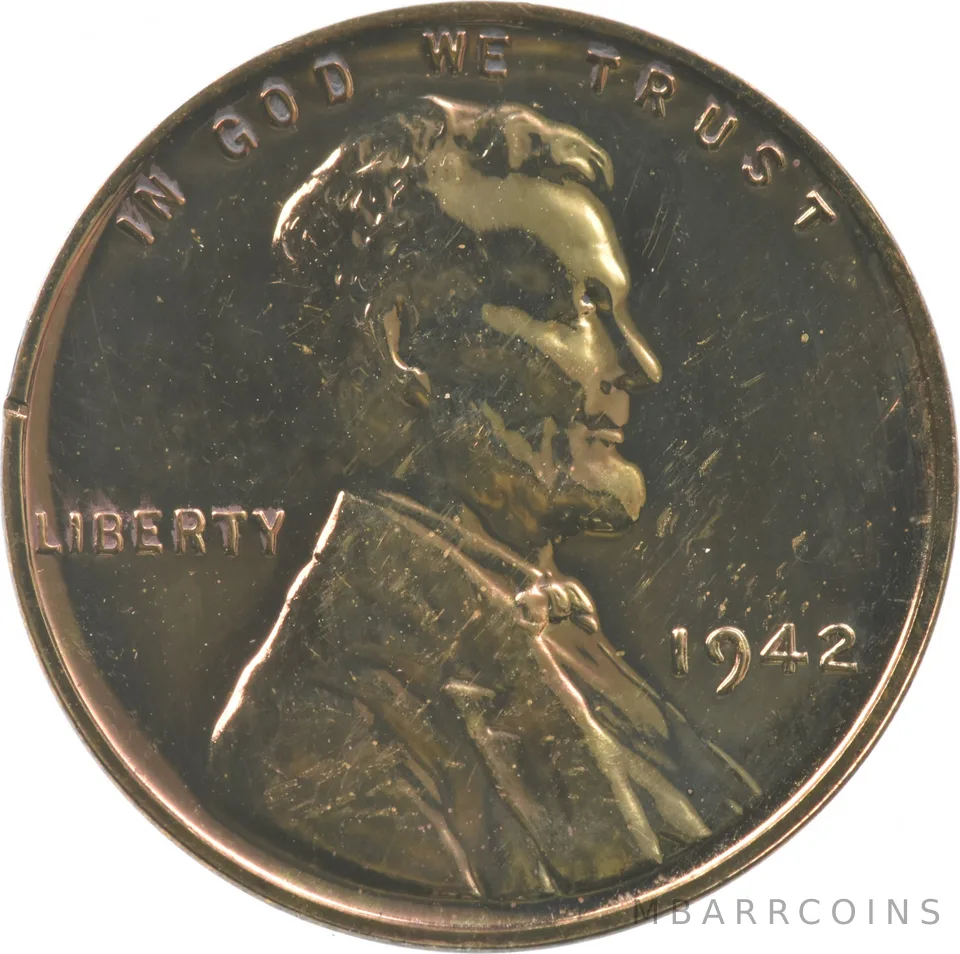 1942 Lincoln Wheat Cent Proof *8058