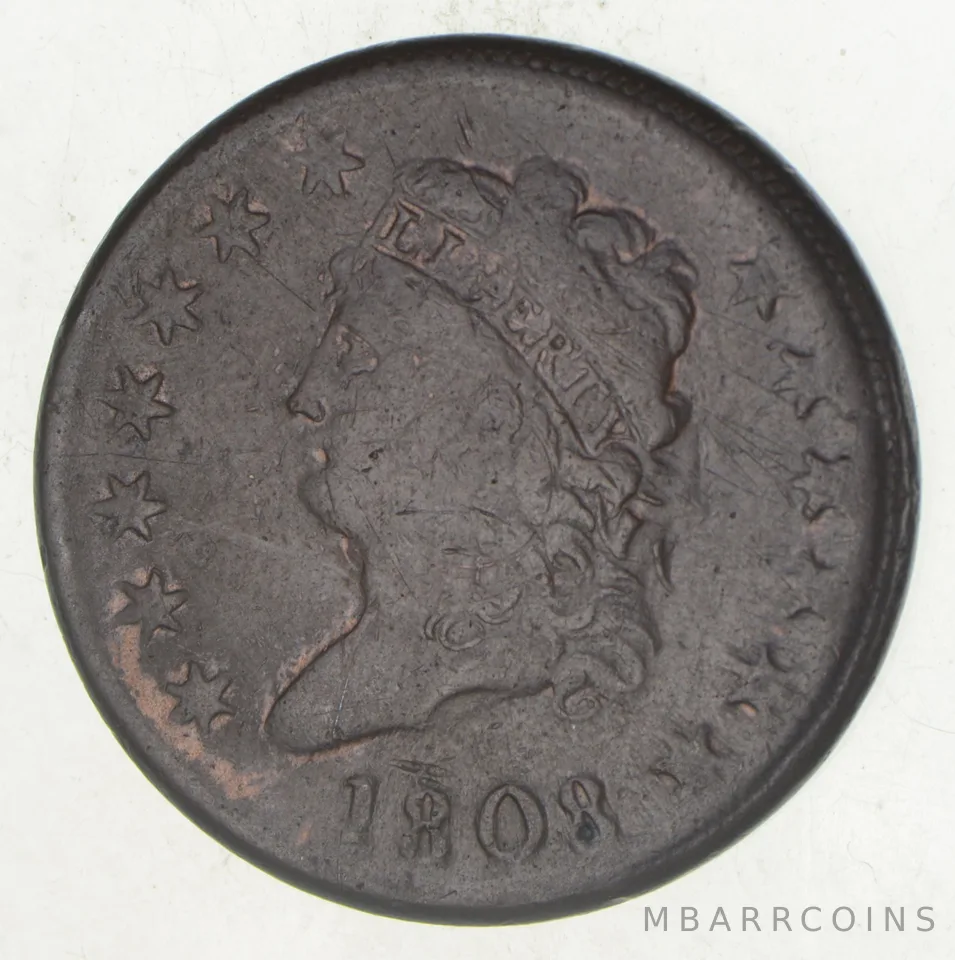 1808 Classic Head Large Cent *3819
