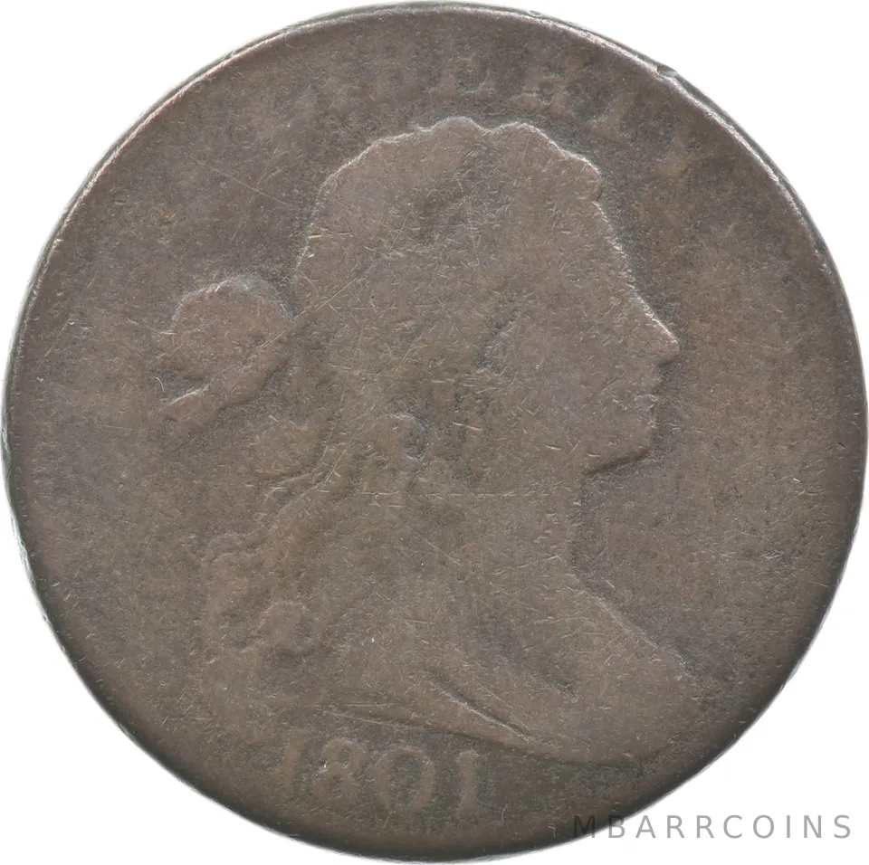 1801 Draped Bust Large Cent *4690