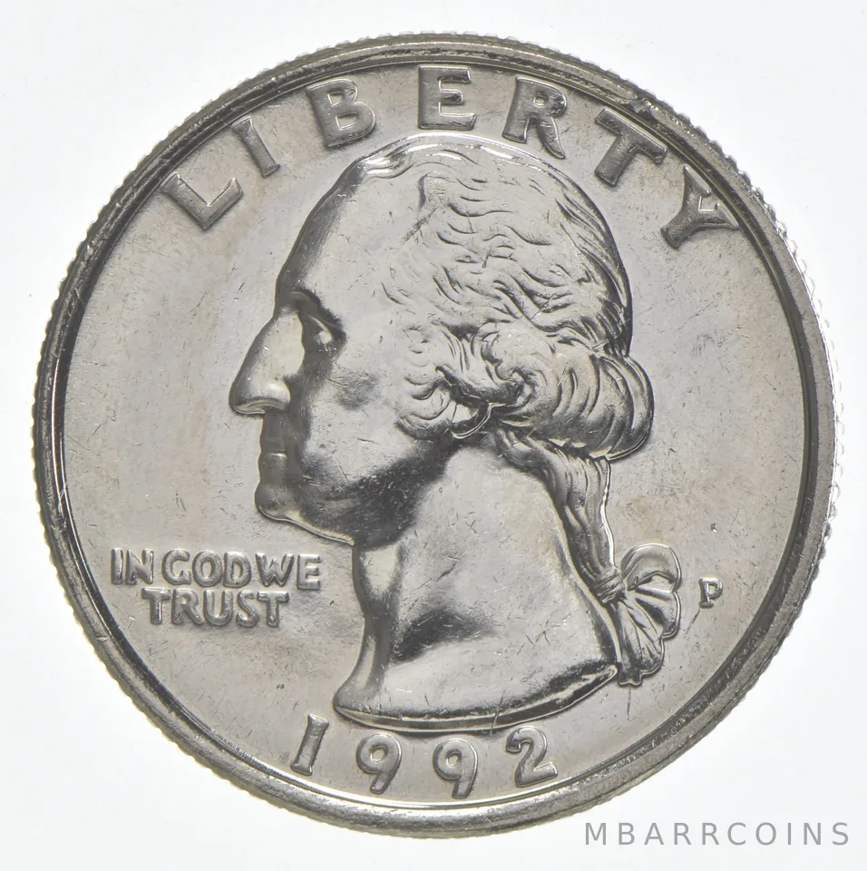 1992-P Washington Quarter Clad Unc