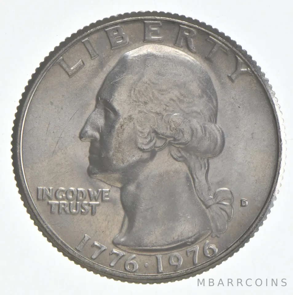 1976-D Washington Quarter Clad Unc Bicentennial