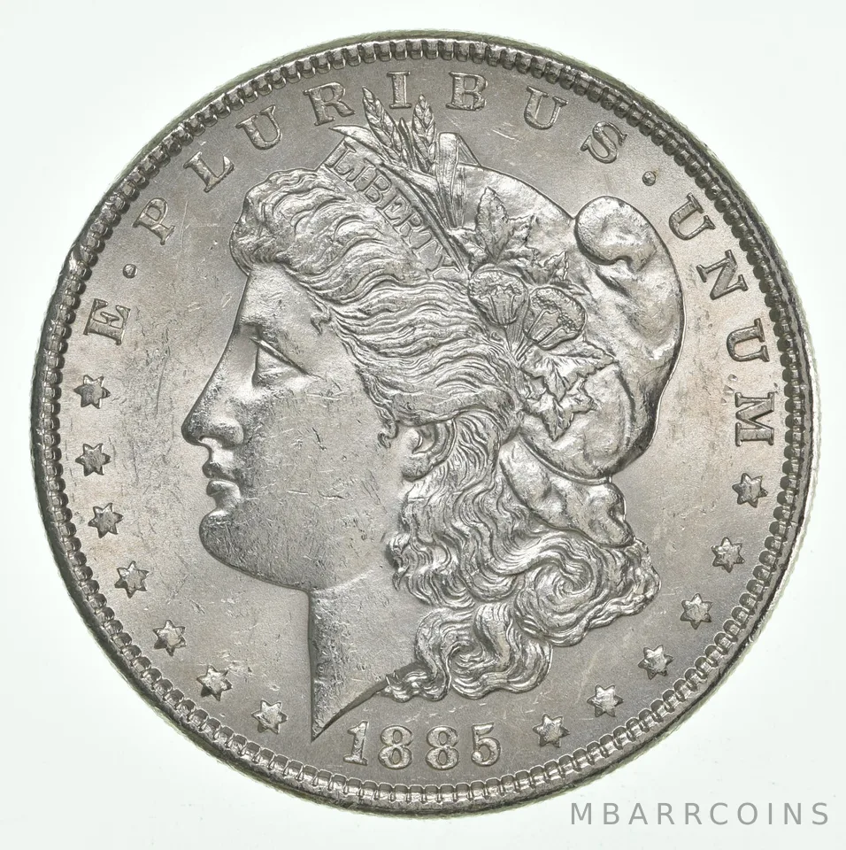 BU/Unc 1885 (P) Morgan Silver Dollar (1 coin)