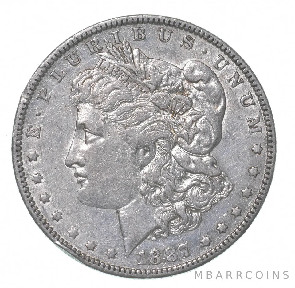 1887-O Morgan Silver Dollar VAM 2 TOP 100 *4505
