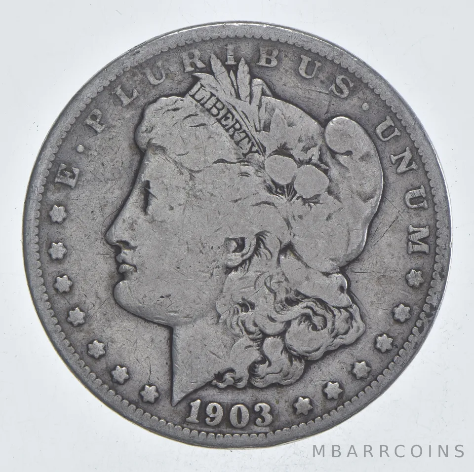 Early - 1903 Morgan Silver Dollar - 90% US Coin *979