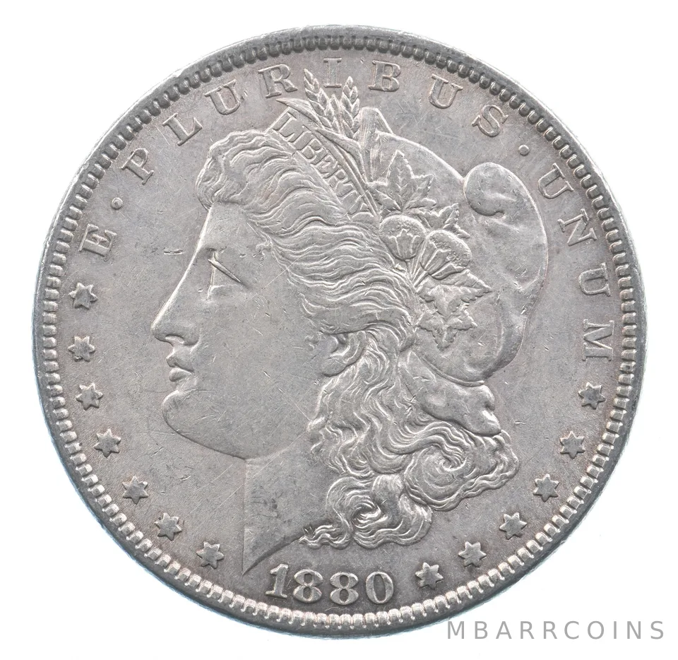 Better 1880 Morgan Silver Dollar - 90% US Coin - Nice Coin *646