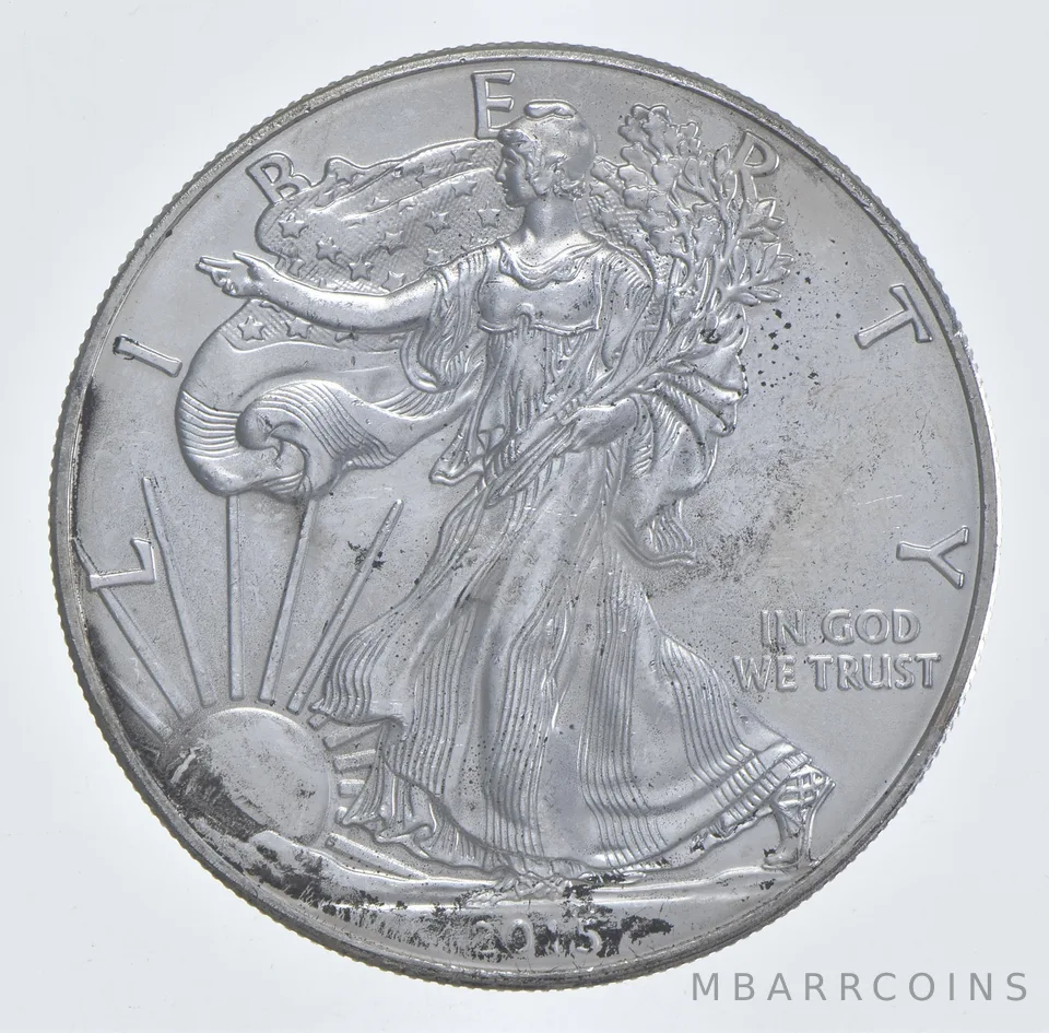 Better Date 2015 American Silver Eagle 1 Troy Oz .999 Fine Silver *406