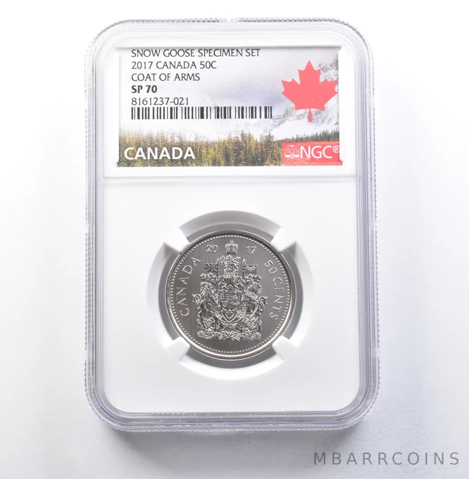 2017 Canada 2 Dollars Snow Goose Specimen Set Polar Bear SP70 NGC *5932