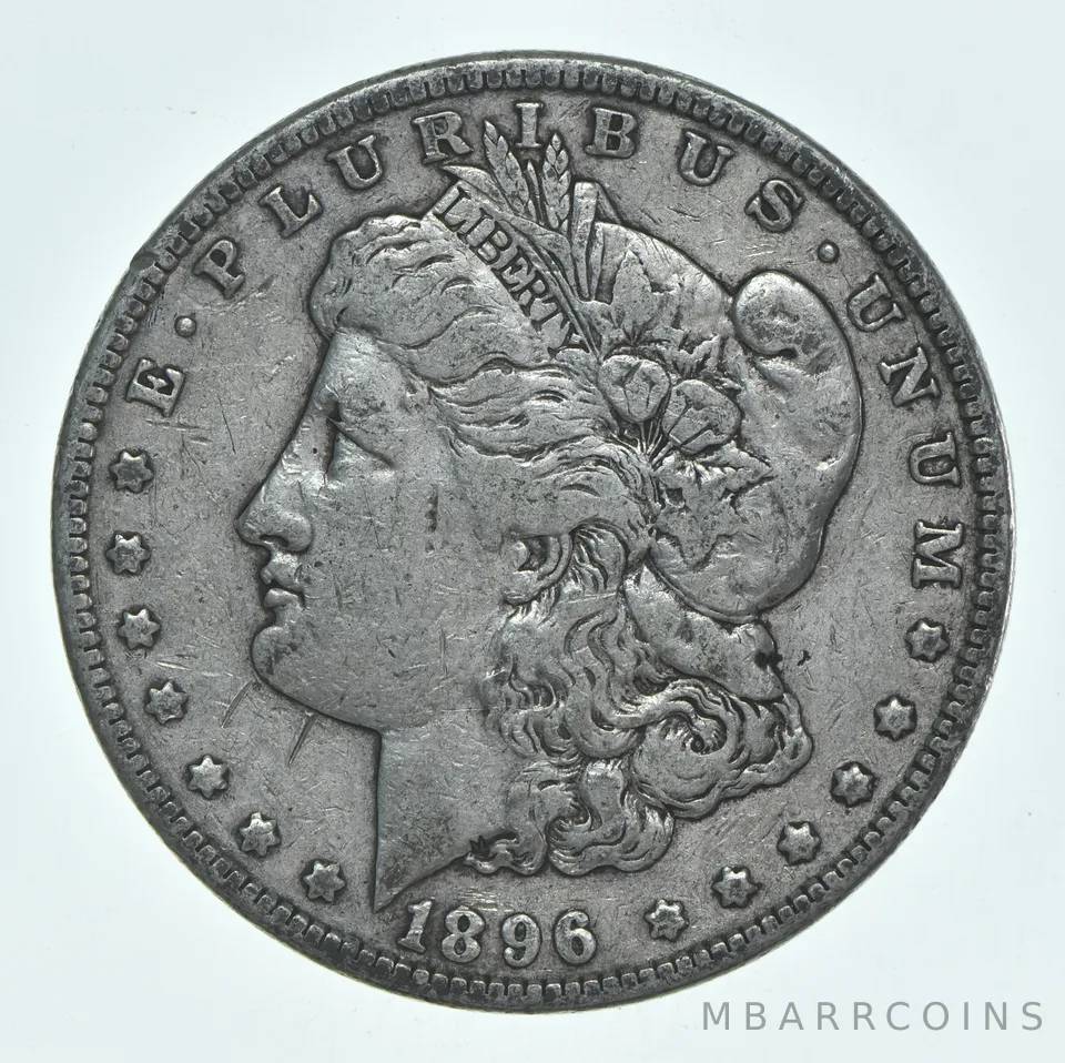 VF 1896 (P) Morgan Silver Dollar (1 coin)