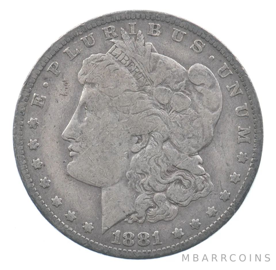 Early - 1881-O Morgan Silver Dollar - 90% US Coin *967