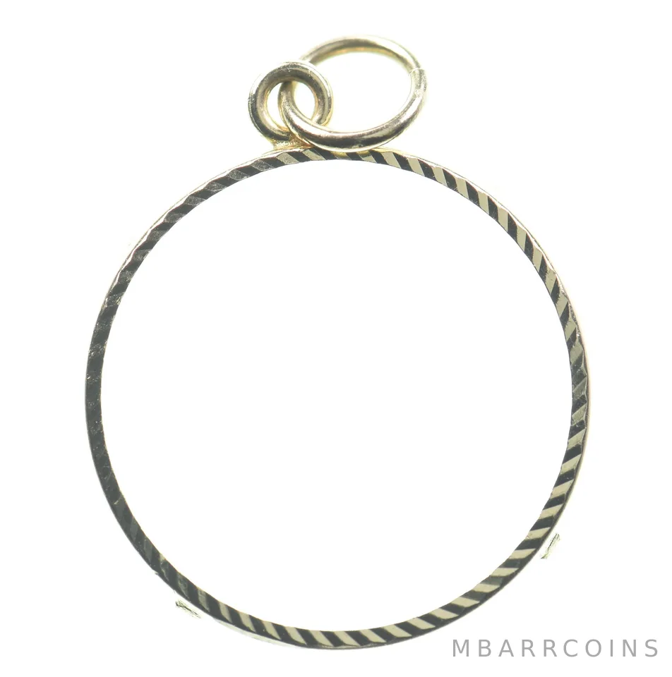 14kt 1.2g Gold Bezel 1/4 Oz Krugerrand *0279