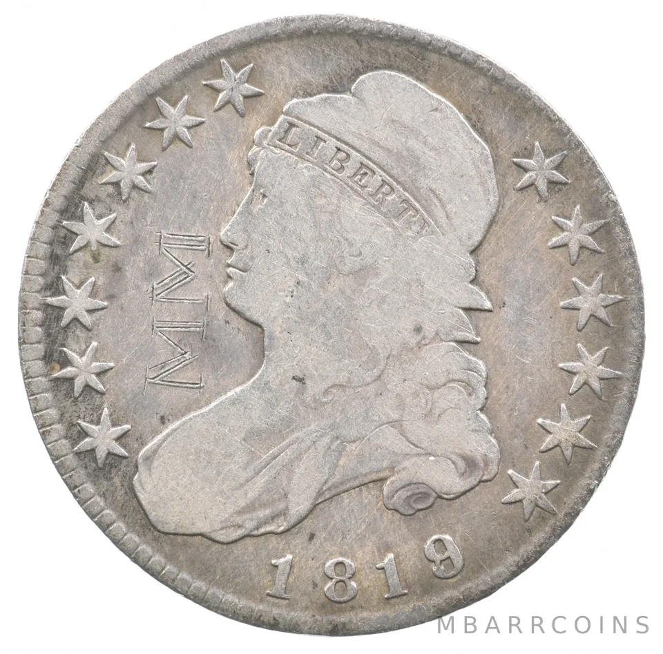 1819/8 Capped Bust Half Dollar *5976