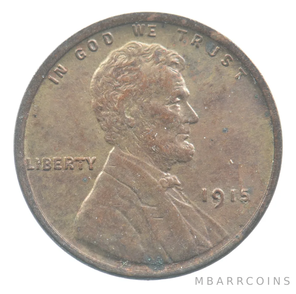 1915 Lincoln Wheat Cent *0012
