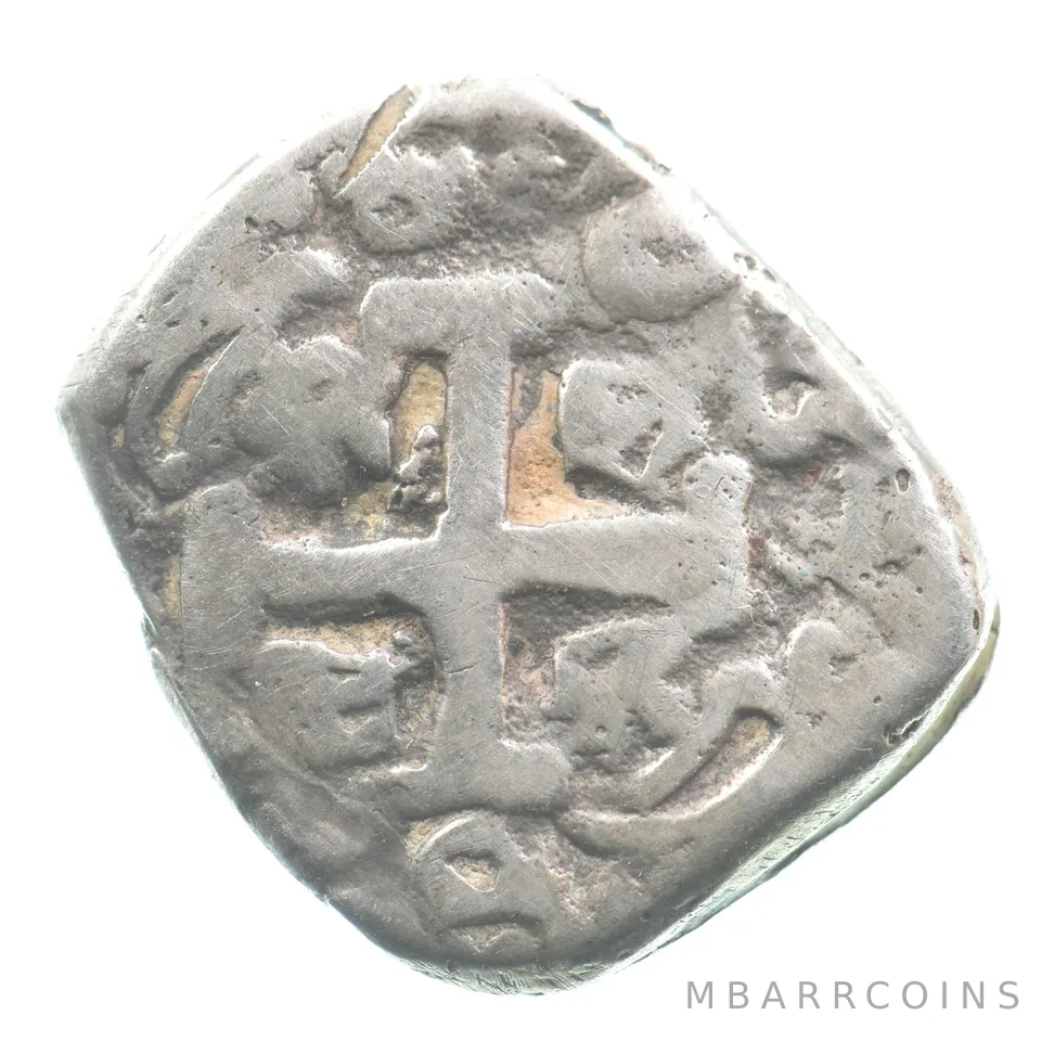Spanish Colonial Silver Cob Coin *4525