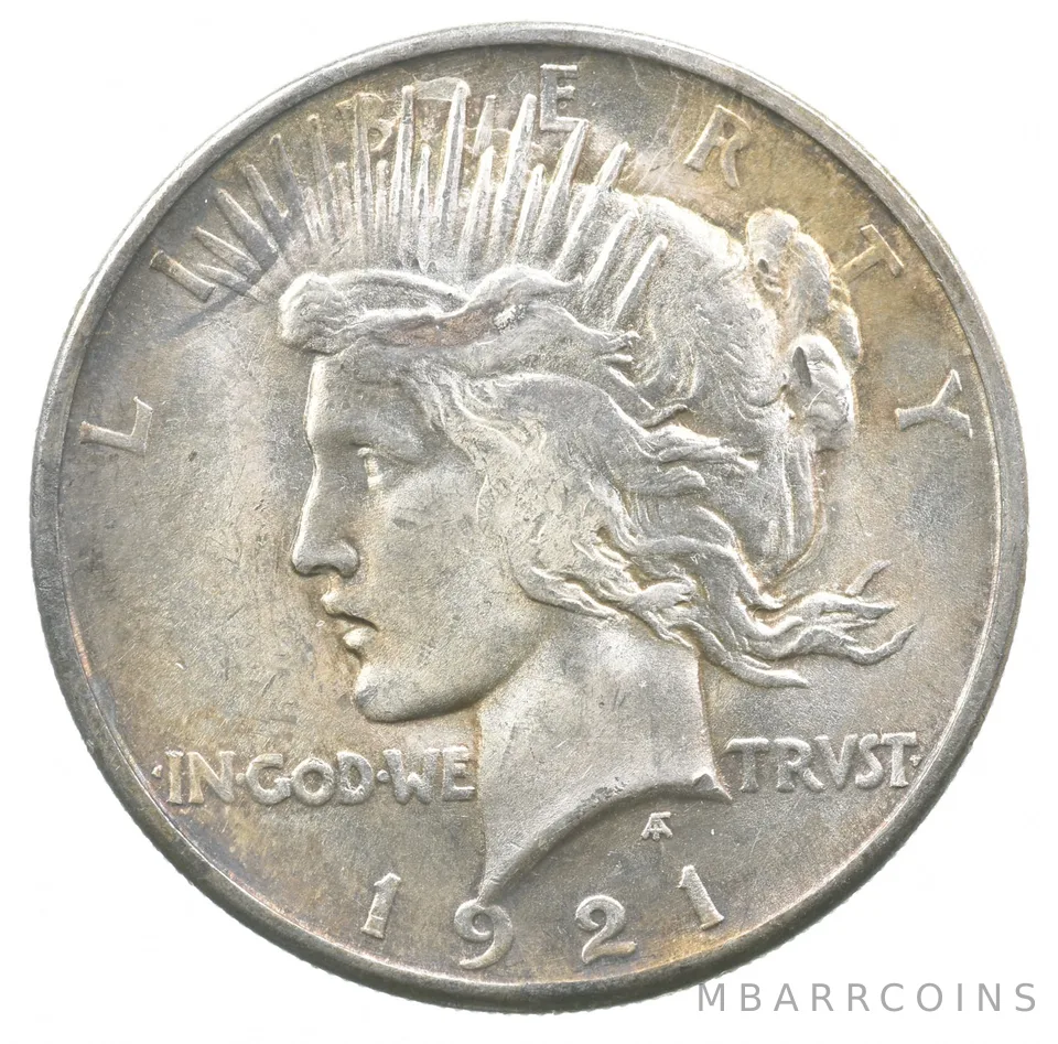 1921 Peace Silver Dollar High Relief *8817
