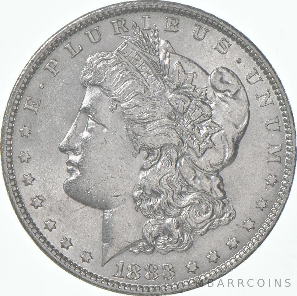 AU+ 1883-O Morgan Silver Dollar (1 coin)