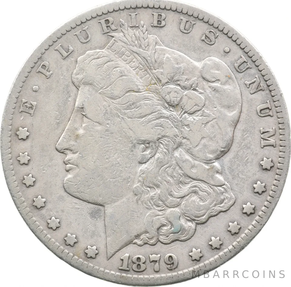 1879-CC Morgan Silver Dollar a2839