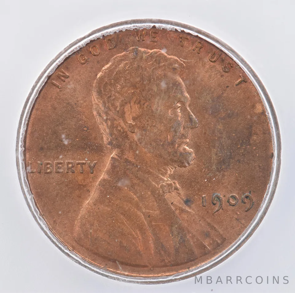 1909 Lincoln Wheat Cent MS64 RB ICG Beautiful Tone *0950
