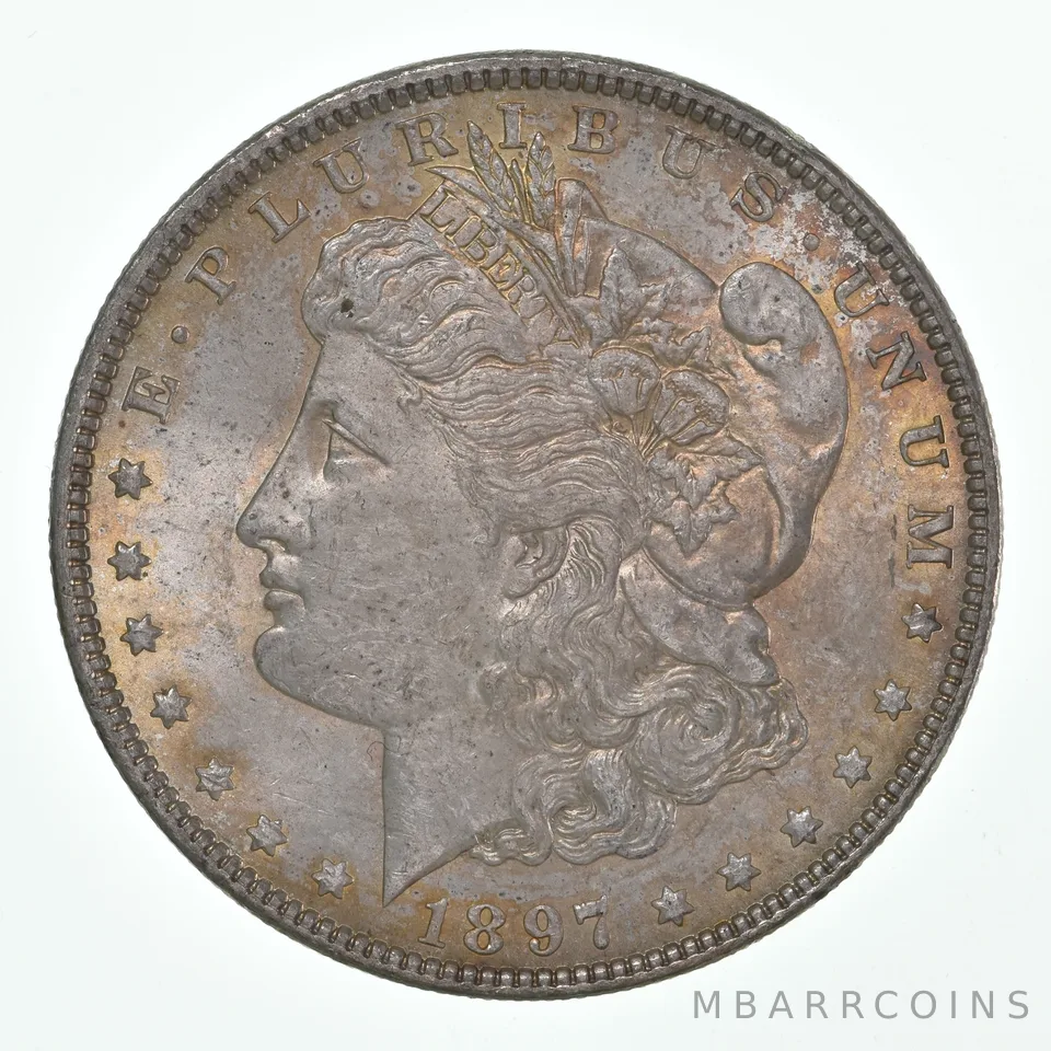 1897 Morgan Silver Dollar - Great Tone a2514