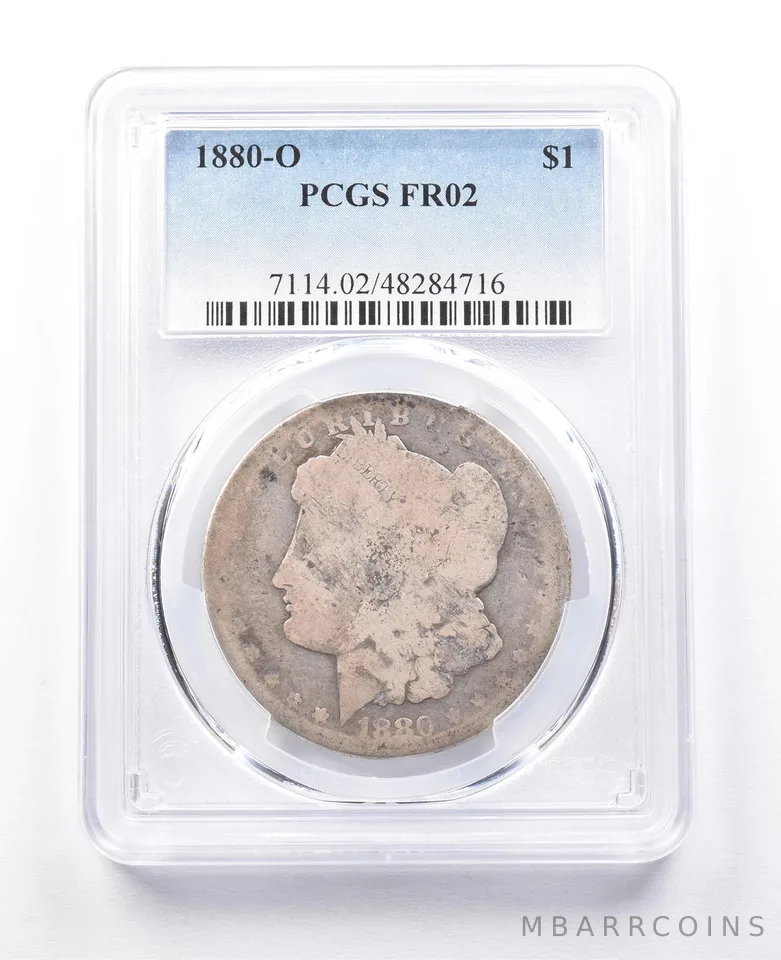 FR02 1880-O Morgan Silver Dollar PCGS Low Ball *3812