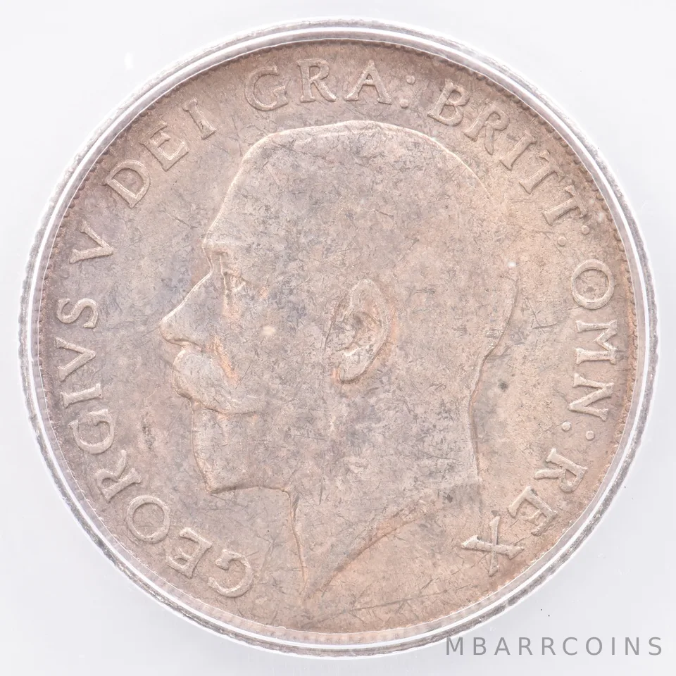 1913 Great Britain Shilling KM#816 MS64 ICG Beautiful Tone *1964