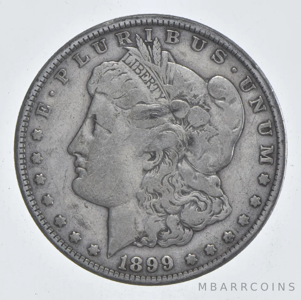 Early - 1899-S Morgan Silver Dollar - 90% US Coin *833