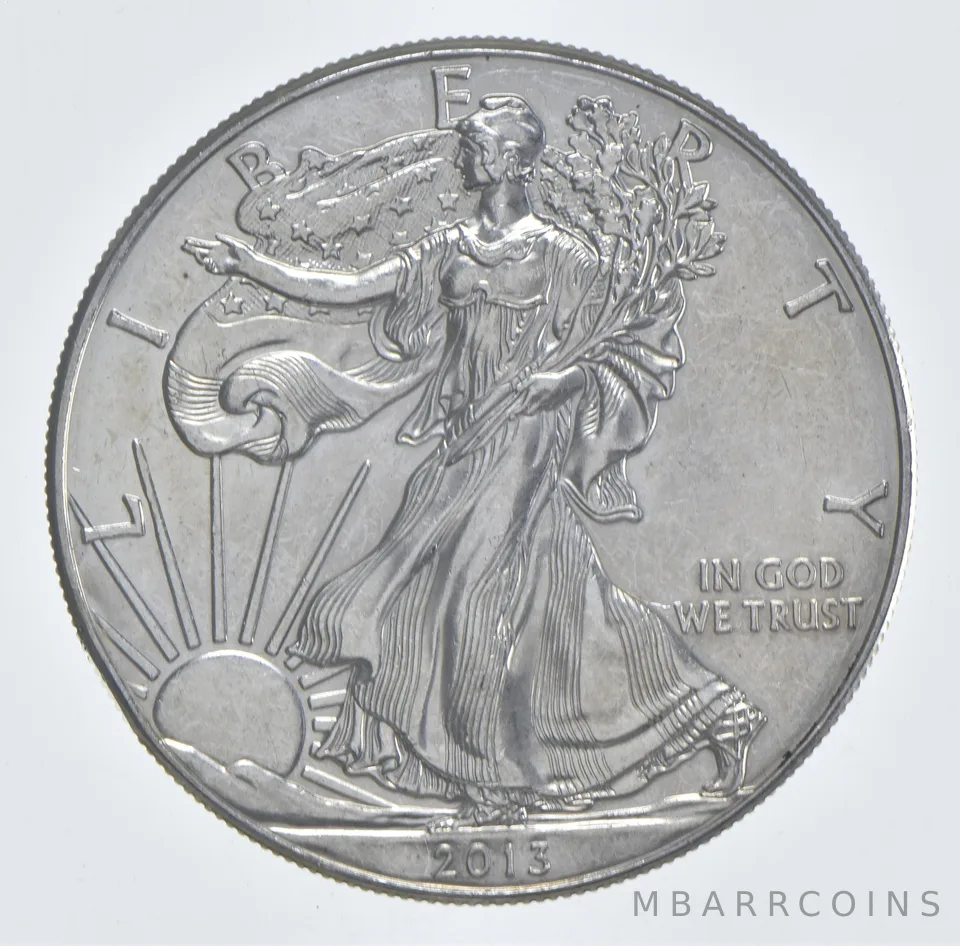 Better Date 2013 American Silver Eagle 1 Troy Oz .999 Fine Silver *408