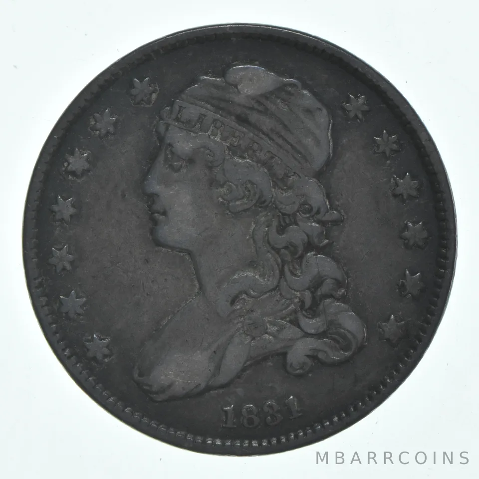 1831 Capped Bust Quarter a6110