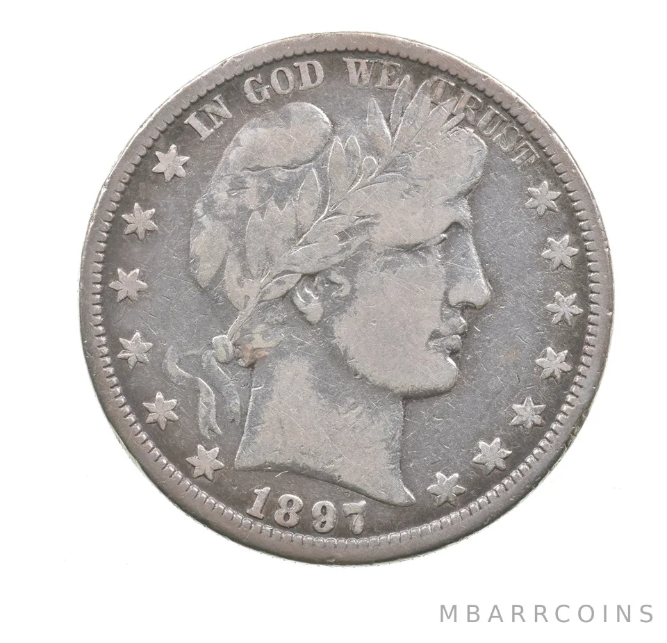 1897-O Barber Half Dollar a0813