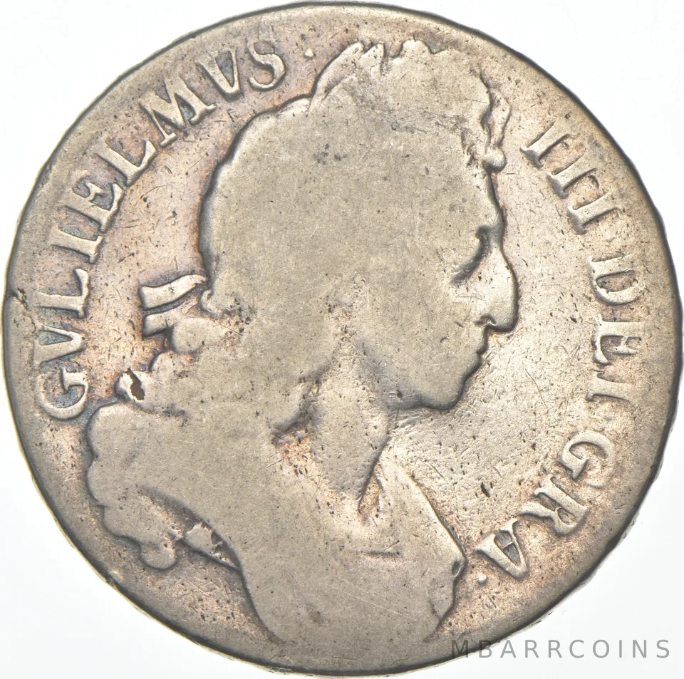 1696 Great Britain 1 Crown *7970