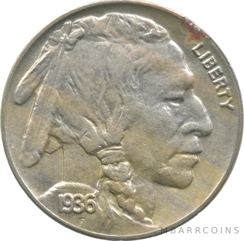 1936 Indian Head Buffalo Nickel *0661