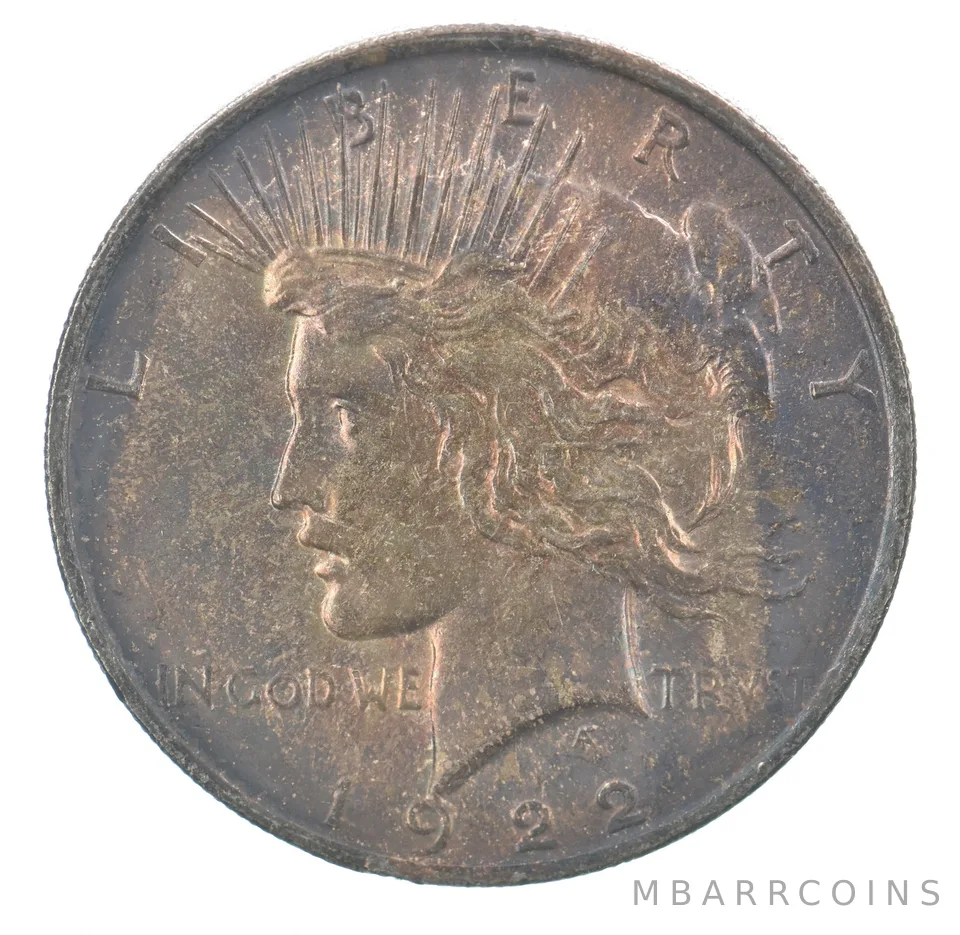 1922-D Peace Silver Dollar Beautiful Tone *7607