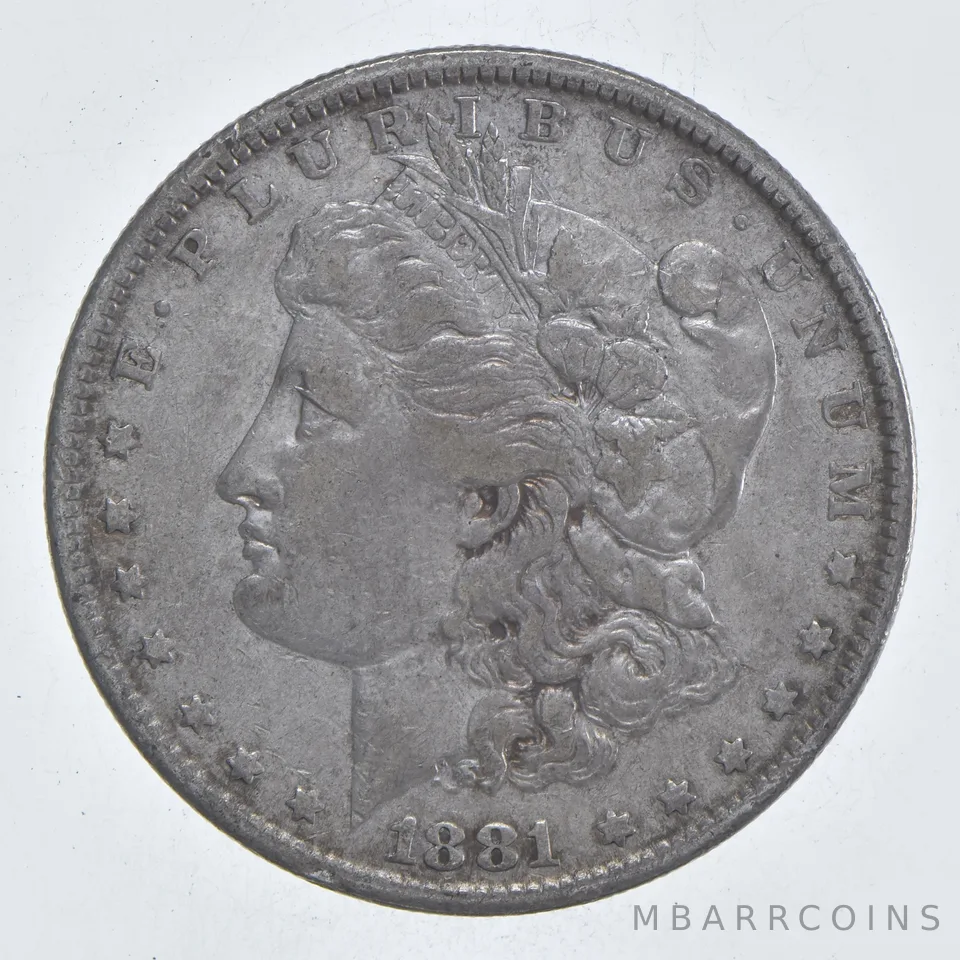 Early - 1881 Morgan Silver Dollar - 90% US Coin *098