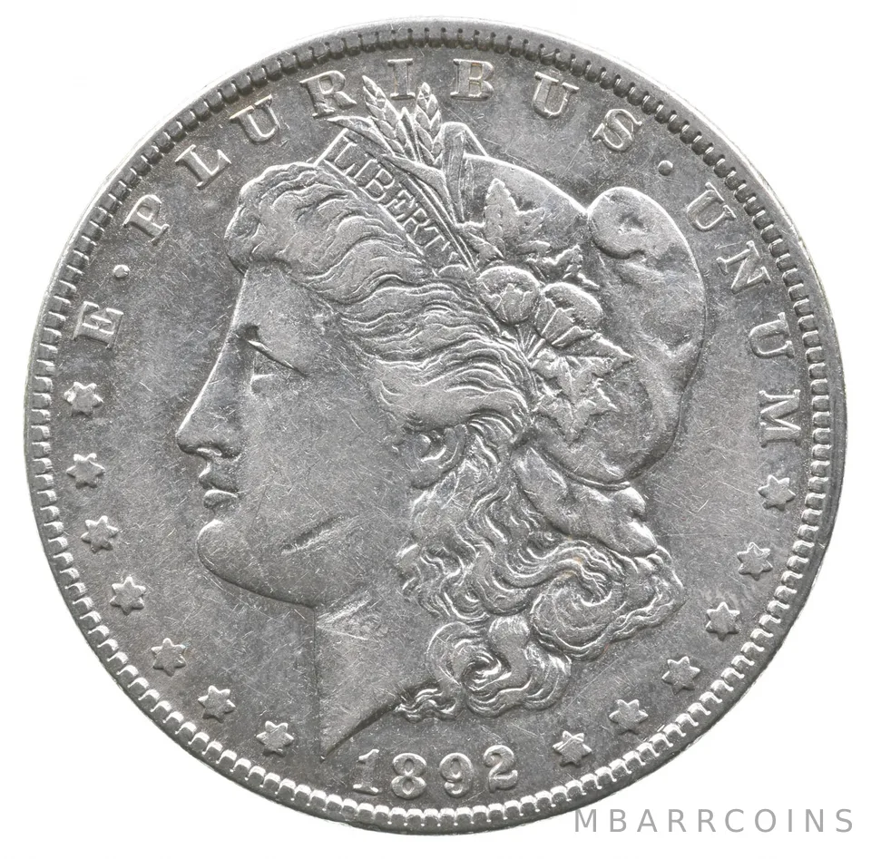 1892-O Morgan Silver Dollar a3456