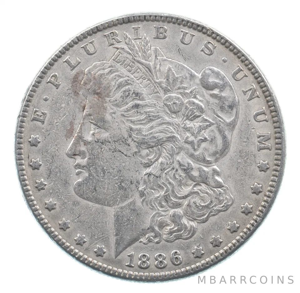 Better 1886 Morgan Silver Dollar - 90% US Coin - Nice Coin *505