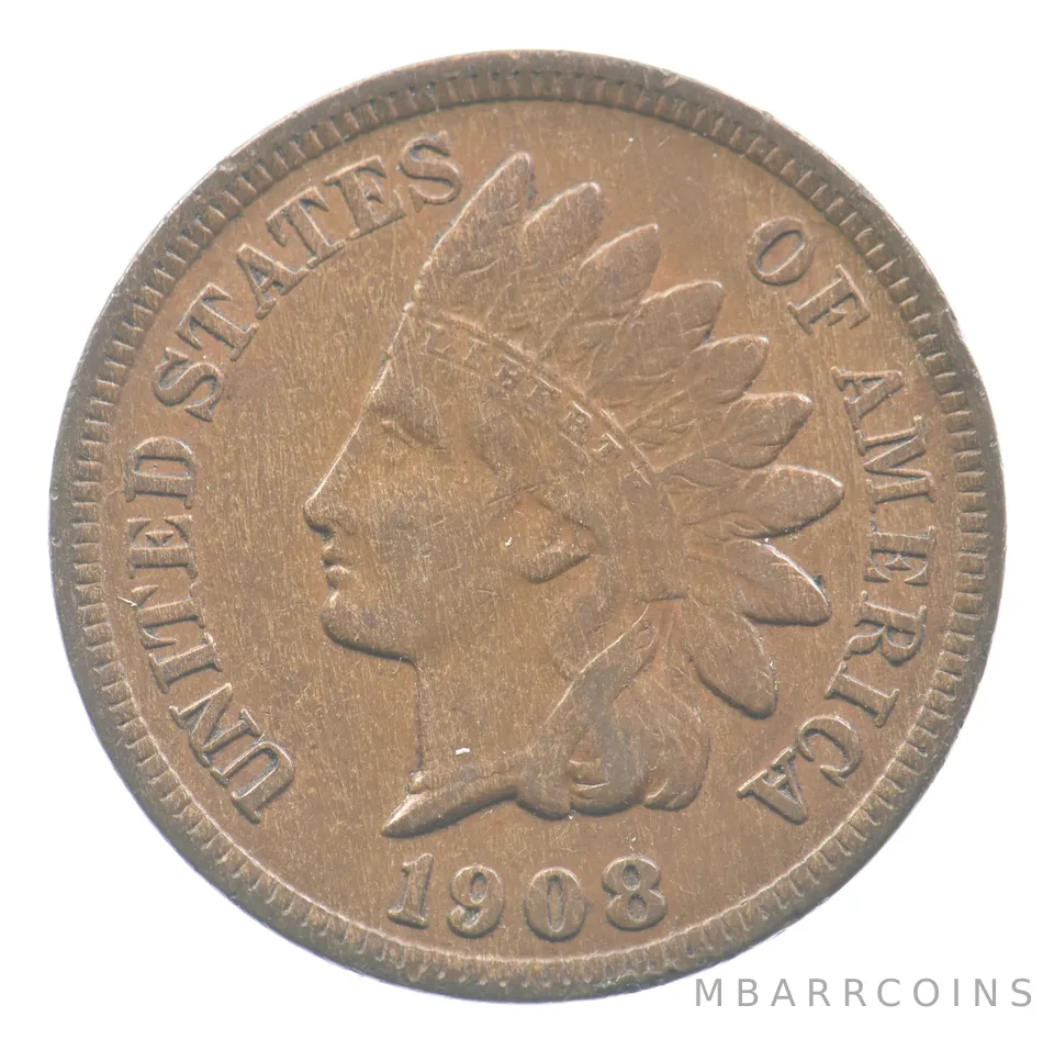 1908-S Indian Head Cent *9355