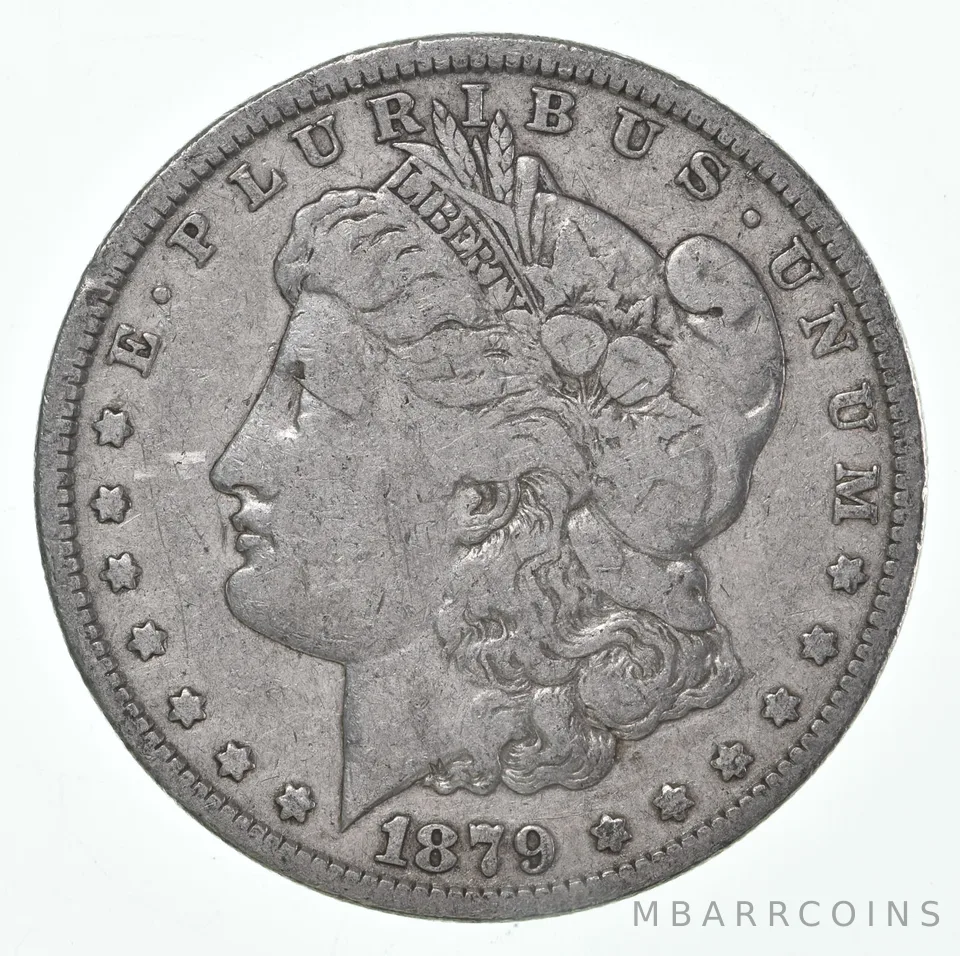 VG/F 1879 (P) Morgan Silver Dollar (1 coin)