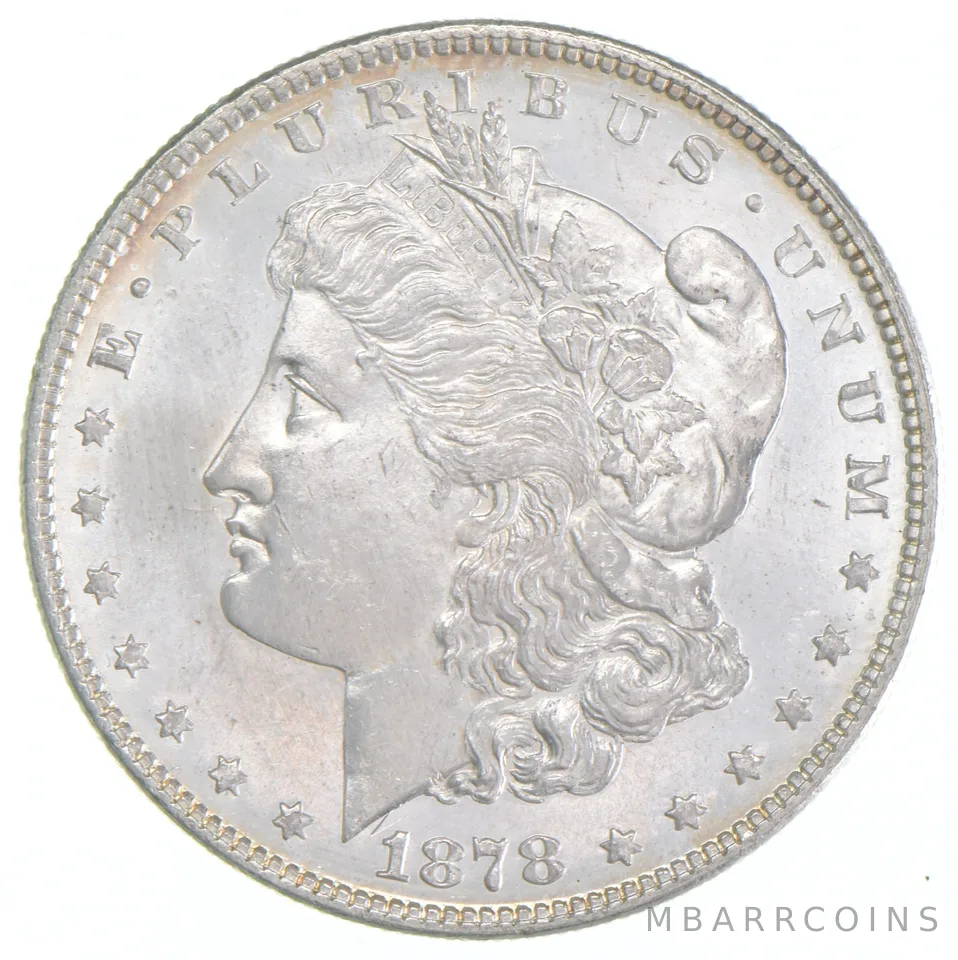 1878 Morgan Silver Dollar a1554