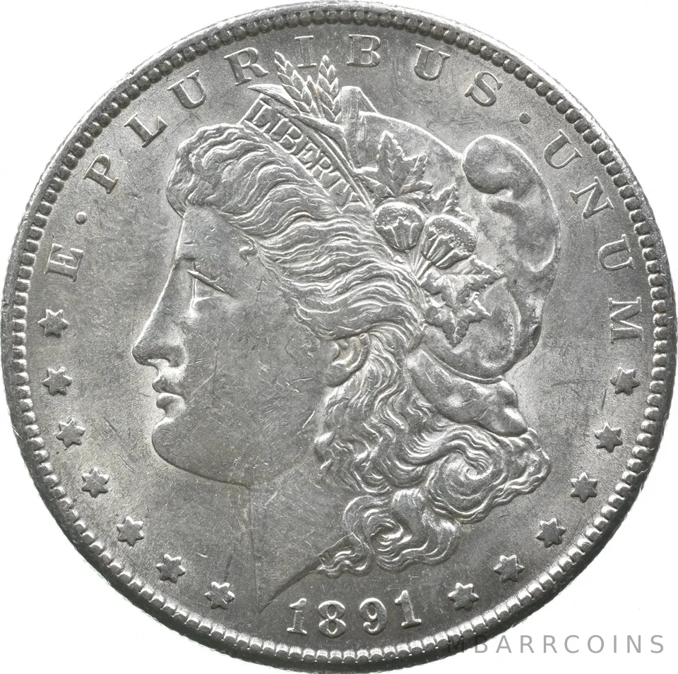 1891-S Morgan Silver Dollar *2432