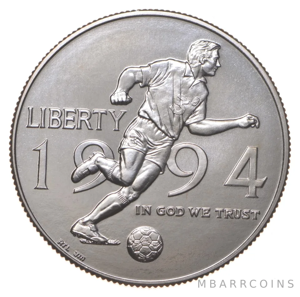 1994-D Unc World Cup Soccer Commemorative Half Dollar