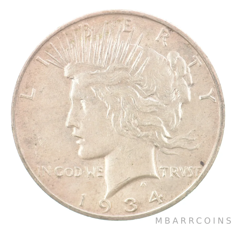 1934-D Peace Silver Dollar Beautiful Tone *5254