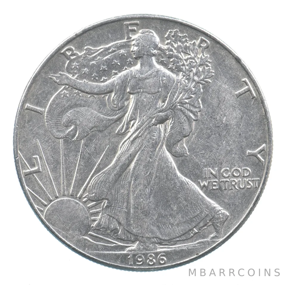 Better Date 1986 American Silver Eagle 1 Troy Oz .999 Fine Silver *808