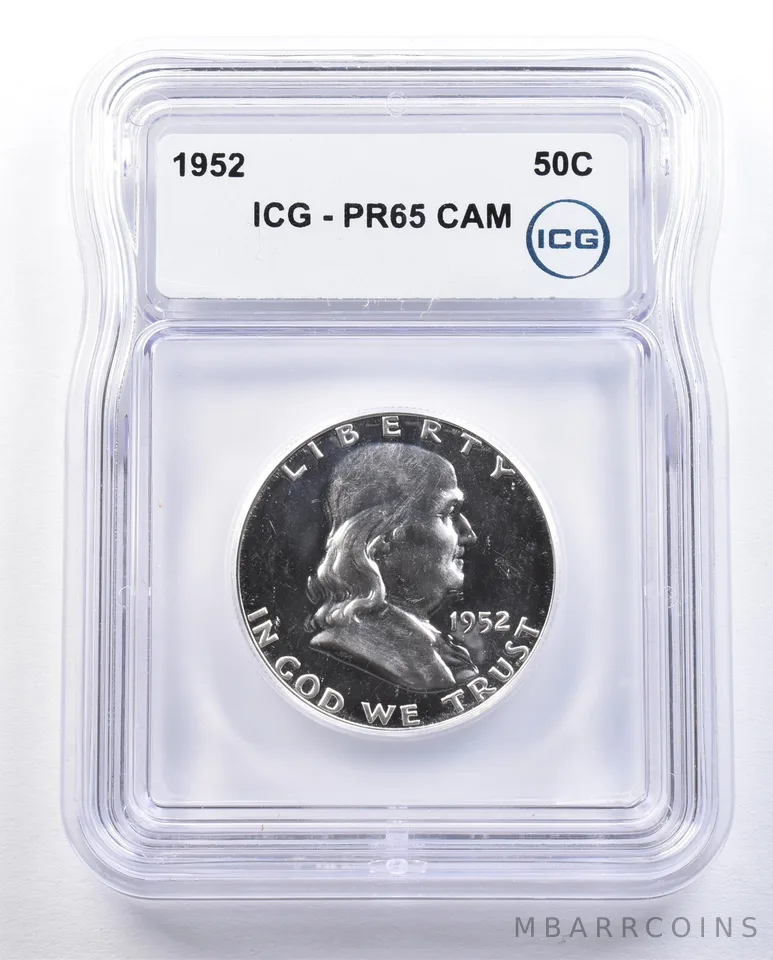 1952 Franklin Half Dollar PR65 CAM ICG *1634
