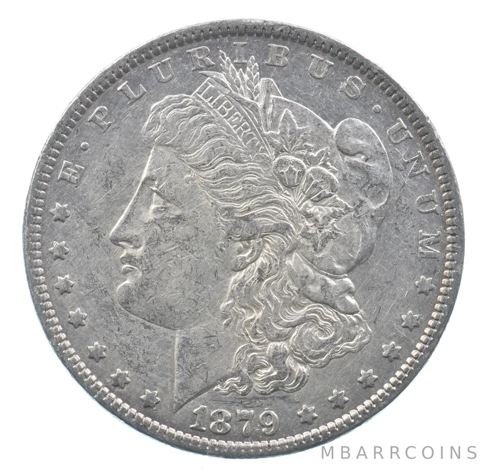 Early - 1879 Morgan Silver Dollar - 90% US Coin *919